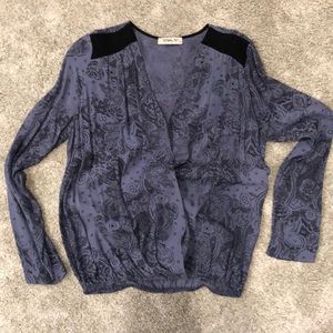 Sam & Lavi Wrap Front Blouse